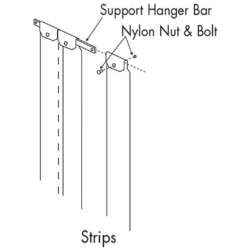 Easy Mount Strip Curtains